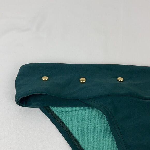 Jade Studded Band Bikini Bottom - Picture 2 of 3